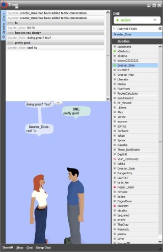 3D仮想空間「There」、Mac用ソフトとFacebookアプリ、およびIMソフトを公開
