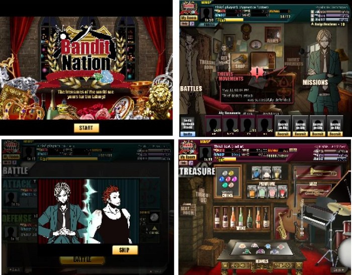 DeNA、モバゲータウンで人気のソーシャルゲーム「怪盗ロワイヤル」をFacebookに提供