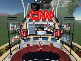 CNN、セカンドライフに参入し「ニュース記事製作キット」を配布