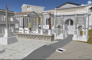 Google Earthに古代ローマを体験できるレイヤー「Ancient Rome 3D」が登場