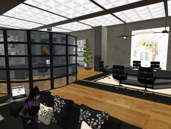 バージニア州・アーリントン郡が3D仮想空間「Second Life」にヴァーチャルオフィスを構築