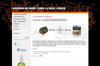 サンマイクロとタイのカセサート大学、仮想空間構築コンペ「Wonderland Challenge 2009」開催