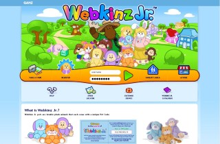 Webkinz Worldの幼児版「Webkinz Jr.」が正式オープン