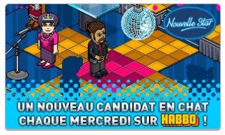 habboフランス、フランス版アメリカンアイドル「Nouvelle star」のプロモーションでファン2万人を獲得