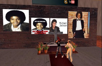 セカンドライフにマイケル・ジャクソンの追悼スペース登場　ファンもダンスで追悼