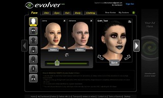 アバタービルダーの「Evolver」、β版へ移行