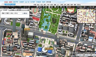 最近の中国は「クォータービュー3D地図」が人気　”武漢3D地図”オープン