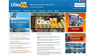 都市建設シミュレーション「CITIES XL」、世界に向けてオープン