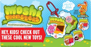 子供向け仮想空間「Moshi Monsters」、ファストフードチェーンの「Arby's」と提携