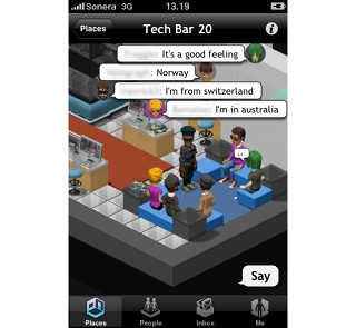 モバイル仮想空間「Bobba Bar」、ユーザー数4万人を突破