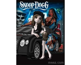 Snoop Dogg、3Dアバターサービス「Meez」で新譜のプロモーション