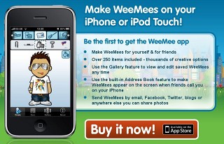 WeeWorld、iPhoneアプリ版をリリース