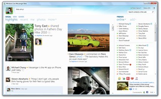 Windows Live Messenger、外部SNSとの連携機能を公開
