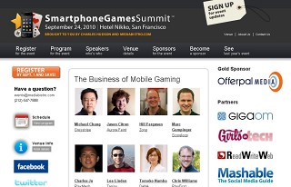 DeNA&mixiも登壇、9/24にサンフランシスコにて「SmartPhone Games Summit」開催