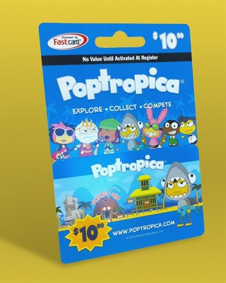 子供向け仮想空間「Poptropica」、プリペイドカードの販売を開始