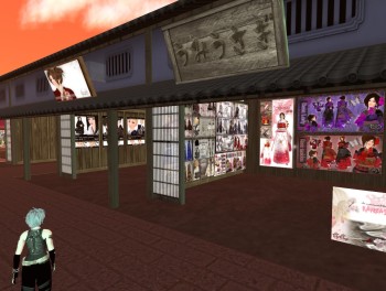 京都三条の幕末SIMにショッピングモール「京都小町」がオープン