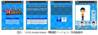 アクロディアコリアとサムスン、「VIVID Avatar Maker」をサムスンの韓国向け携帯に搭載することに合意