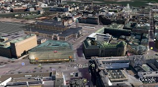 Google Earth、フィンランドの首都・ヘルシンキを3D化