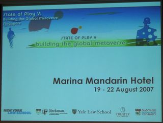 【速報現地レポート】シンガポールで仮想世界カンファレンス「State of Play V: Building the Global Metaverse」が開催1