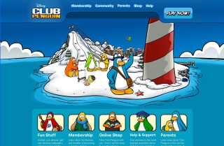 ディズニー、Club PenguinをニンテンドーDSに移植