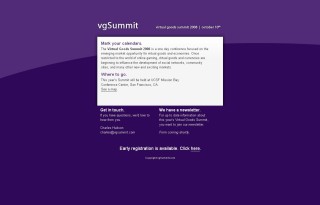 10月にサンフランシスコで仮想アイテムに関するカンファレンスイベント「Virtual Goods Summit 2008」開催