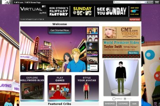 Virtual MTV、ブラウザベースの仮想空間を公開