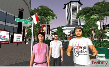 Twinity、仮想シンガポールを正式オープン