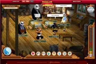 映画「カンフー・パンダ」の仮想空間「Kung Fu Panda World」がオープン