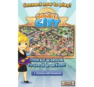 PlaydomのFacebookアプリ「Social City」、iPhone版をリリース