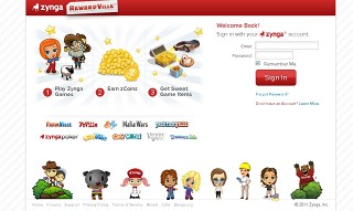 Zynga、独自のリワード広告サービス「RewardVille」を開始